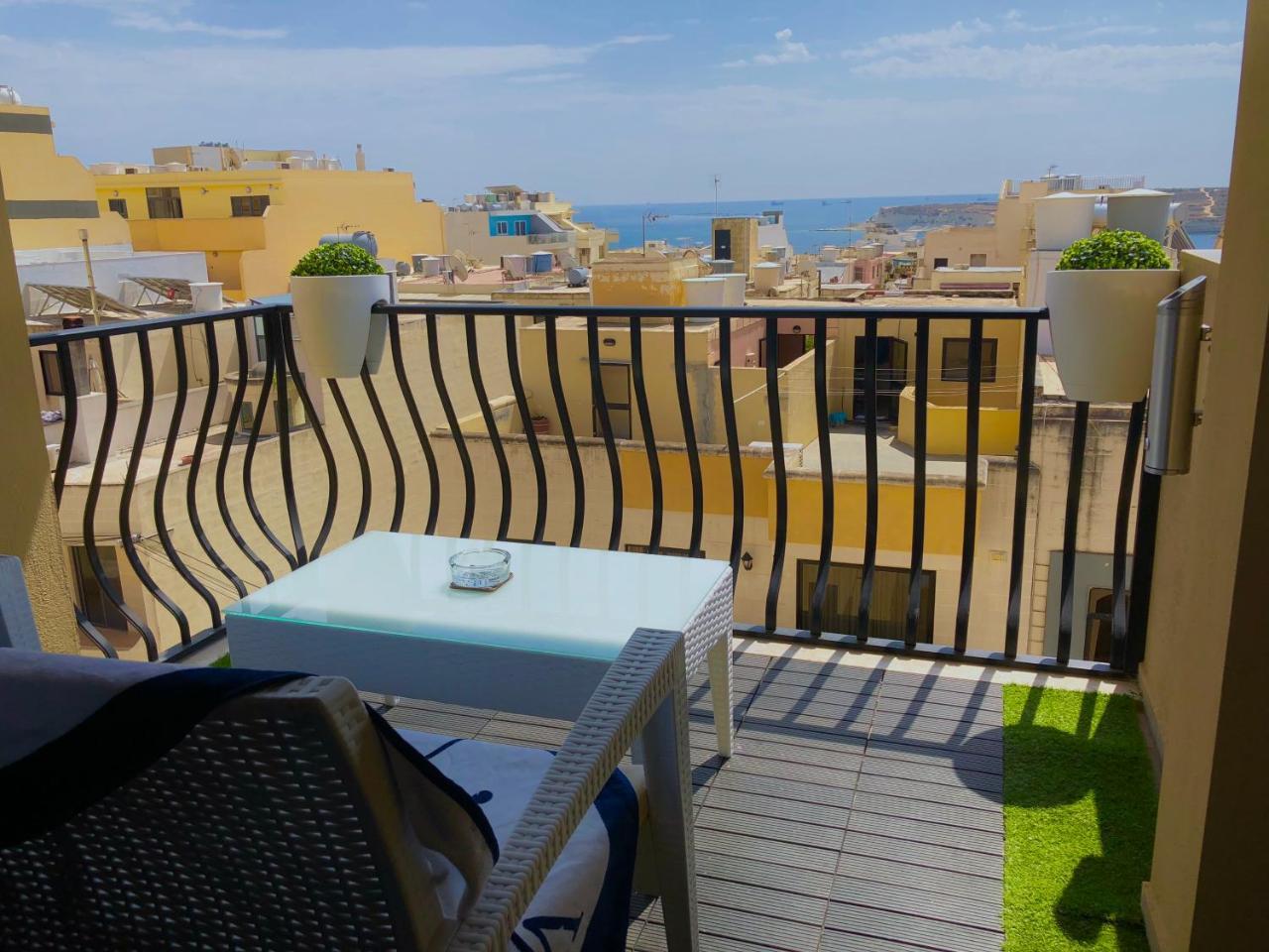 Marsascala Sea View Apartment & Penthouse Marsaskala Eksteriør bilde