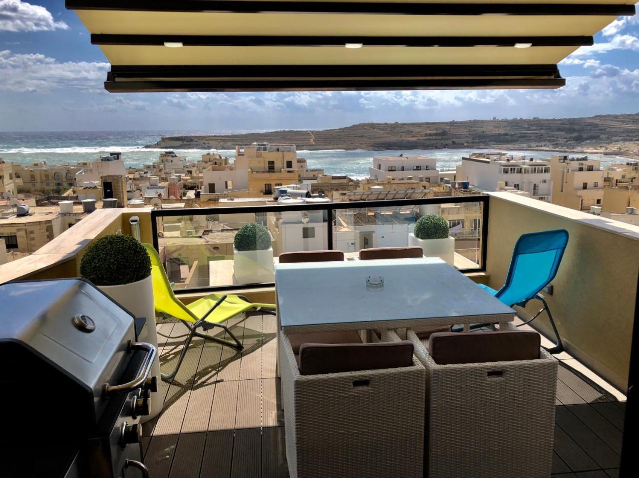 Marsascala Sea View Apartment & Penthouse Marsaskala Eksteriør bilde